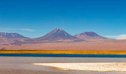 Beautiful region of the Atacama Desert, full of colors, light and so many charms, located in Chile.