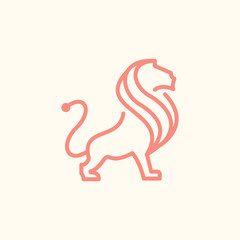 Premium Lion Logo - Vector logo template
