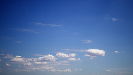 blue sky with clouds