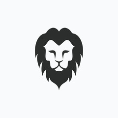 Lion Head Logo - Vector logo template