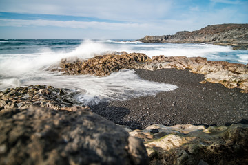 Lanzarote coastline near Tenesar
