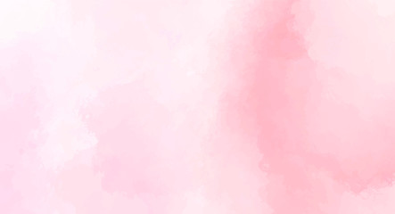 Abstract pink watercolor background for your design, watercolor background concept, vector.