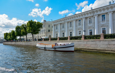 Russia, St. Petersburg Summer time scenic view