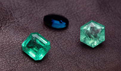 Sapphire and Emerald Gemstones