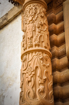 House of the Towers in Tembleque, Toledo, Castilla La Mancha, Spain