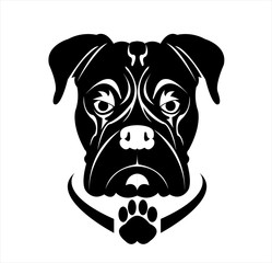 dog vector logo