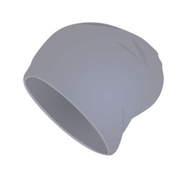 Grey hat. vector