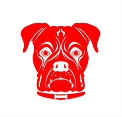 dog vector logo