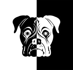 dog vector logo