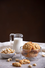 Homebaked Vegan Coconut Cashew Lemon Cookies