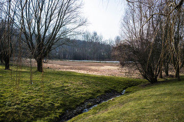 Obraz premium Landschaft im Frühjahr