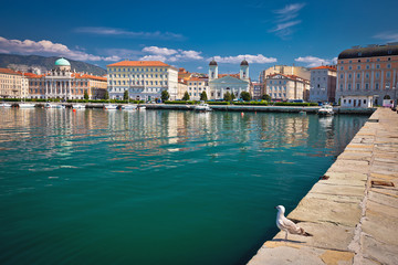 City of Trieste waterfront view
