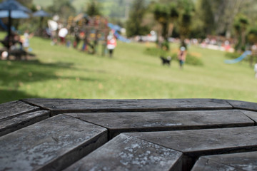  table in the park
