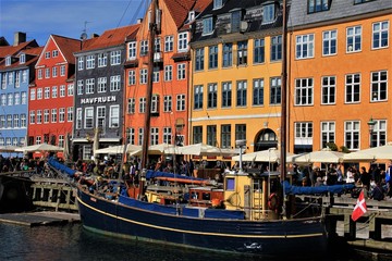 Naklejka premium danemark copenhague