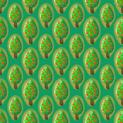 Creative artistic seamless pattern. Hand drawn background. Trendy graphic design for banner, poster, card, cover, invitation, placard, brochure or header. Endless bright texture.