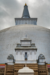 Central part of White stupa,