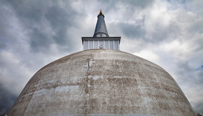 Ruwanwelisaya stupa in Anuradhapura sity.