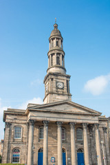 Fototapeta na wymiar Broughton St Mary's Parish Church Edinburgh Scotland