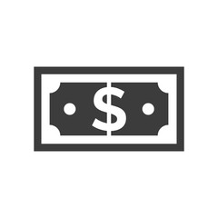 Obraz premium Money icon on white background.