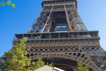 The Eiffel Tower in Paris, France - 265535873