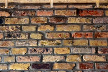 The sample of brick wall texture background