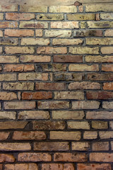 The sample of brick wall texture background