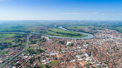 Itumbiara aerea goias brasil