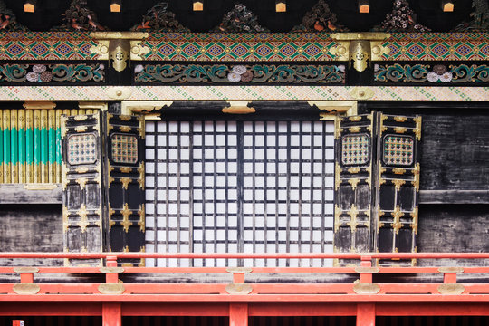 Front Doors of an Oriental Shrine