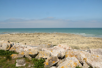 Fototapeta na wymiar Criel plage - Normandie