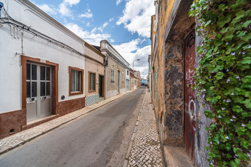 Street in the Portuguese city of Faro