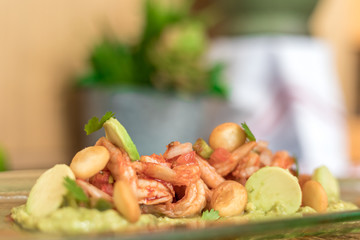 Avocado and Shrimp Ceviche