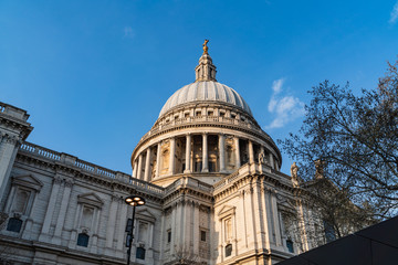 Fototapeta na wymiar Saint Paul's Cathedral in London, United Kingdom