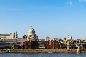 Fototapeta na wymiar Saint Paul's Cathedral in London, United Kingdom