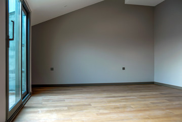 Istanbul, Turkey, 19 March 2015: Interior of the modern house