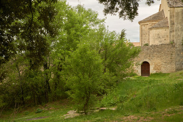 Chemin faisant auprès de l'Abbaye de Ganagobie