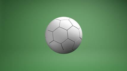 Soccer ball, 3D rendering