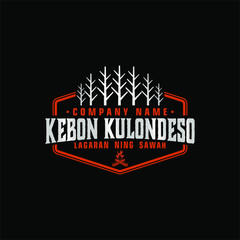 logo design for forest adventure