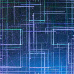 dark background square lines simple texture abstract technological art