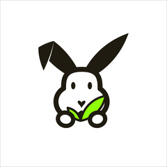 Rabbit modern logo design