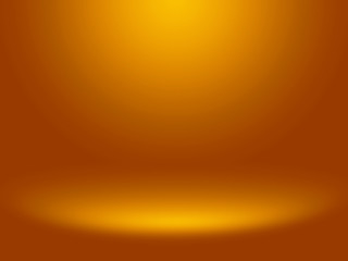 Abstract orange background for web design templates, christmas, halloween, valentine, product studio room and business report with smooth gradient color. Orange and yellow background.