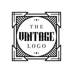 vintage logo design