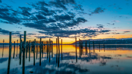 Tacoma Narrows Sunset