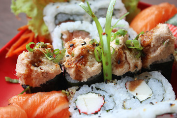 Sushi na culinária japonesa