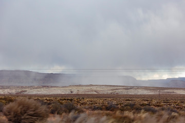 Beautiful landscape of around page rural