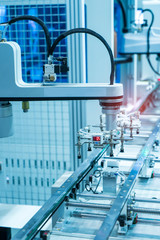 Robotic and Automation system control application on automate robot arm