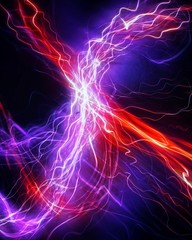Music event poster design. Technology neon background abstract. Audio waves design.