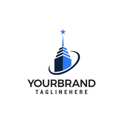 building logo design concept template vector