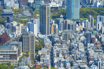 東京風景　2019　春　街並クローズアップ　六本木　神谷町　飯倉