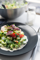 tomato salad with spices