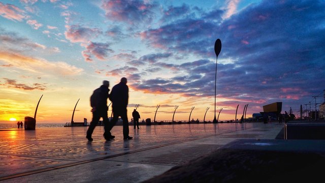 Blackpool Sunset